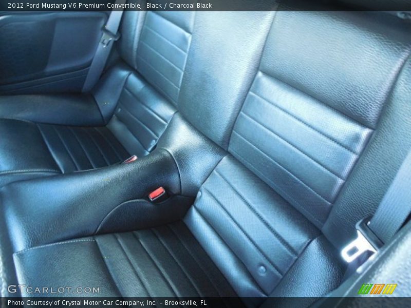 Black / Charcoal Black 2012 Ford Mustang V6 Premium Convertible