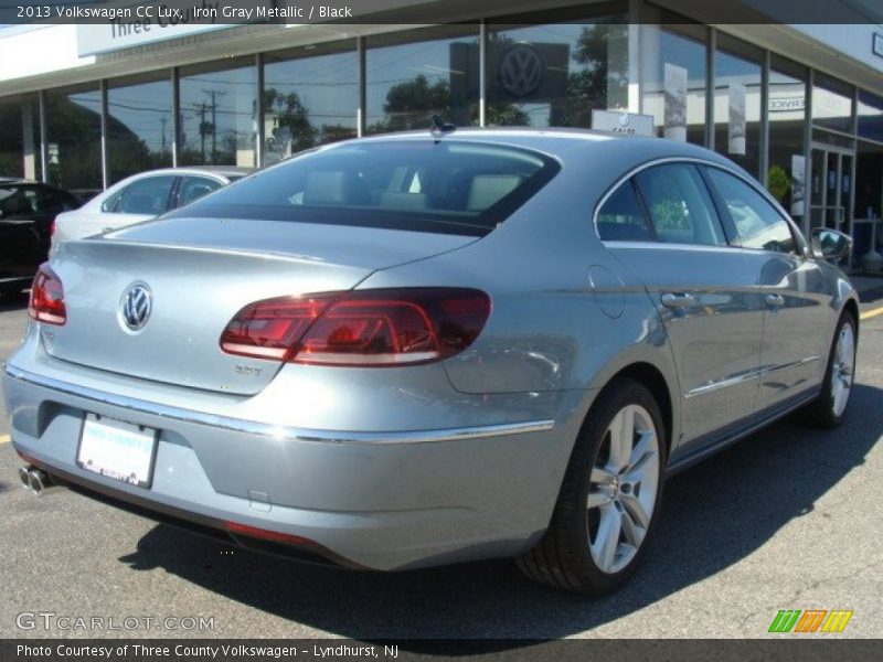 Iron Gray Metallic / Black 2013 Volkswagen CC Lux