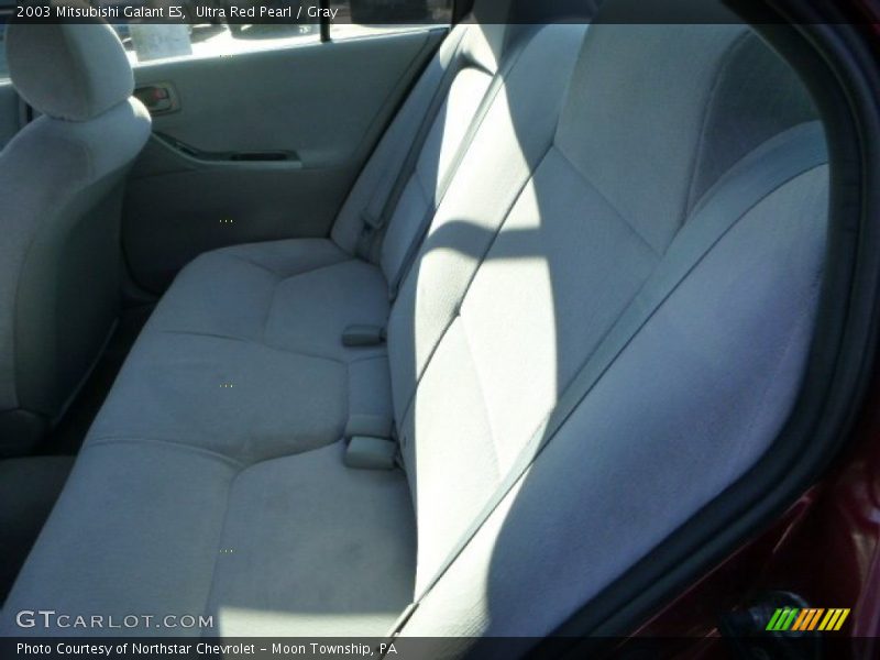 Ultra Red Pearl / Gray 2003 Mitsubishi Galant ES