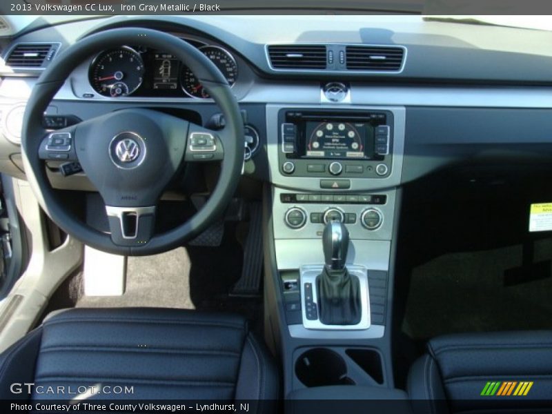 Iron Gray Metallic / Black 2013 Volkswagen CC Lux