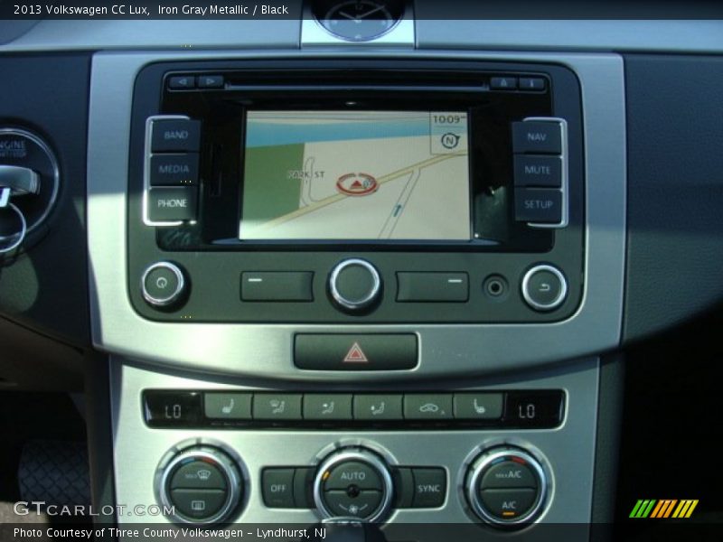 Iron Gray Metallic / Black 2013 Volkswagen CC Lux