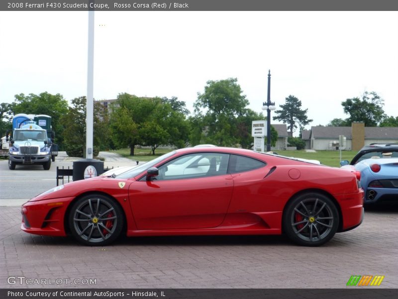 Rosso Corsa (Red) / Black 2008 Ferrari F430 Scuderia Coupe
