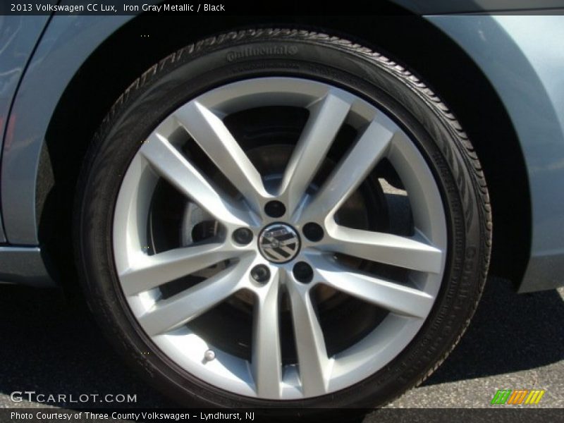 Iron Gray Metallic / Black 2013 Volkswagen CC Lux