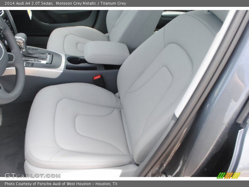 Front Seat of 2014 A4 2.0T Sedan