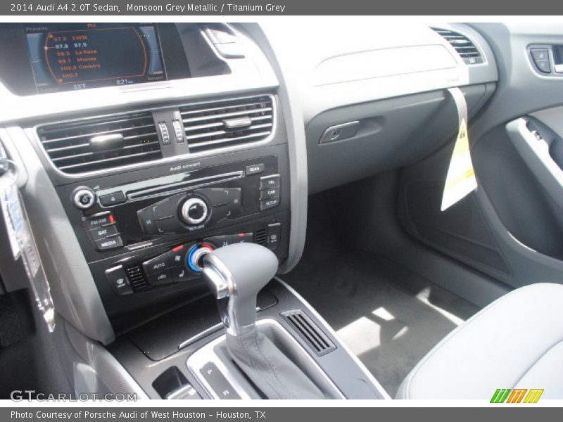 Monsoon Grey Metallic / Titanium Grey 2014 Audi A4 2.0T Sedan