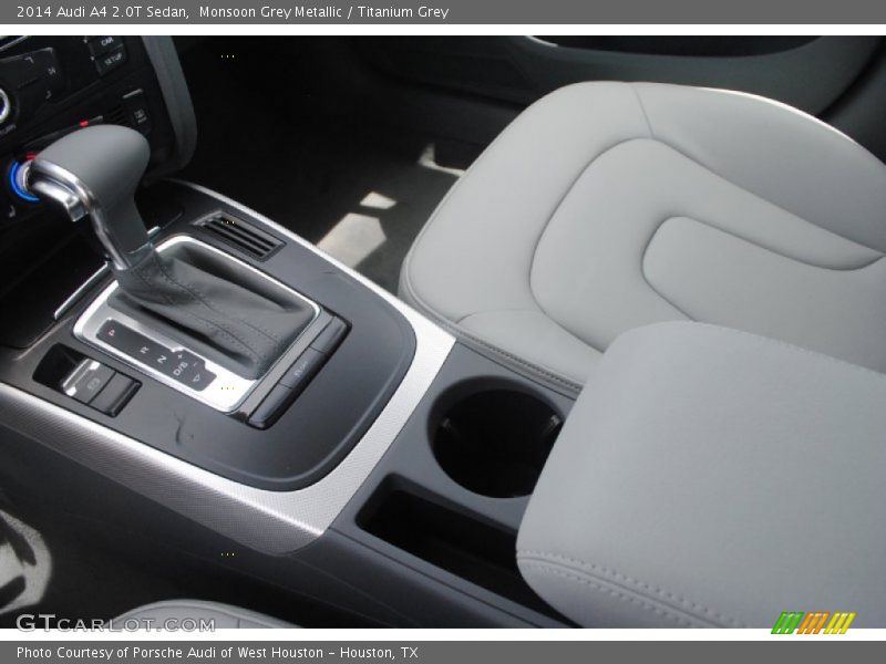Monsoon Grey Metallic / Titanium Grey 2014 Audi A4 2.0T Sedan
