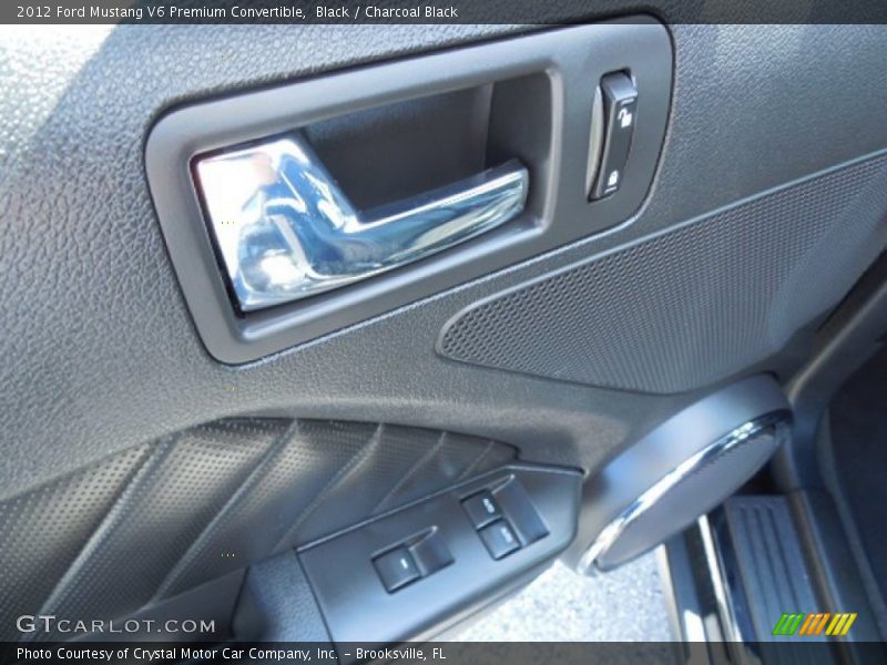 Black / Charcoal Black 2012 Ford Mustang V6 Premium Convertible
