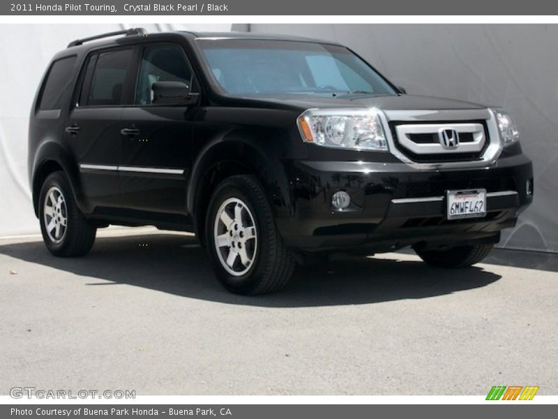 Crystal Black Pearl / Black 2011 Honda Pilot Touring