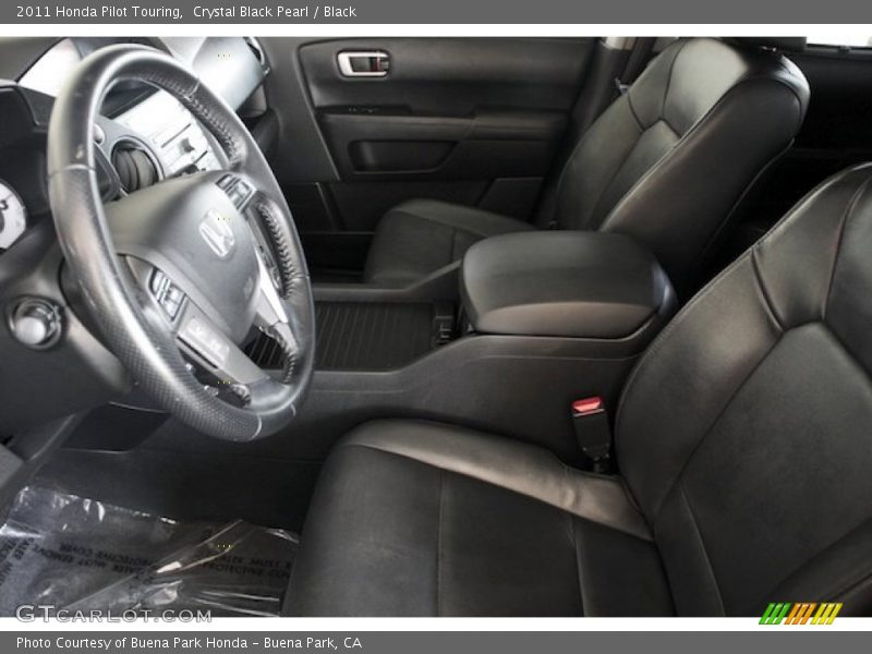 Crystal Black Pearl / Black 2011 Honda Pilot Touring