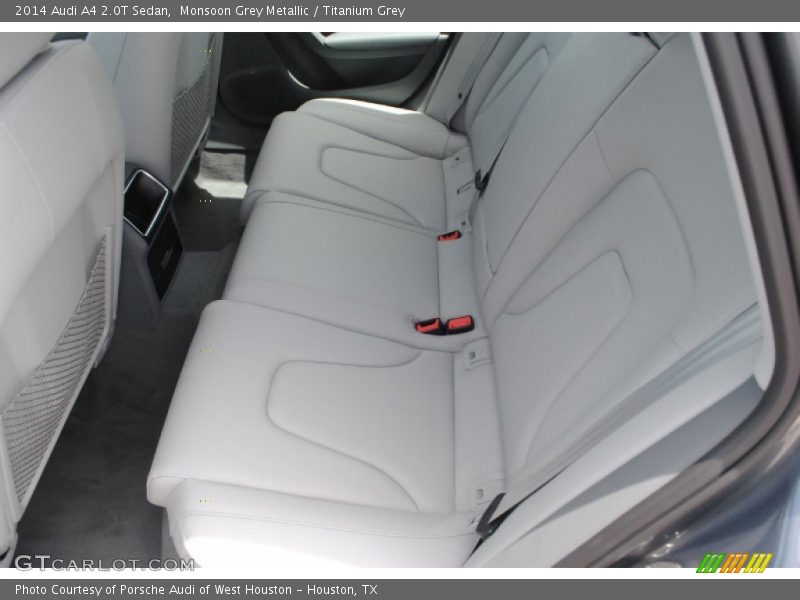 Monsoon Grey Metallic / Titanium Grey 2014 Audi A4 2.0T Sedan