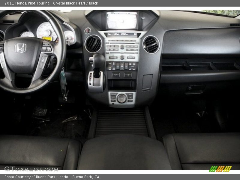 Crystal Black Pearl / Black 2011 Honda Pilot Touring