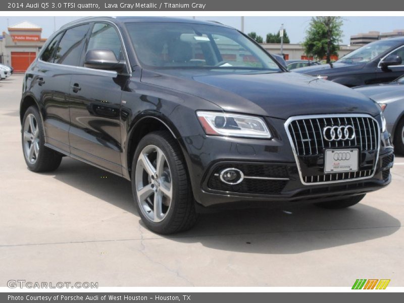 Lava Gray Metallic / Titanium Gray 2014 Audi Q5 3.0 TFSI quattro