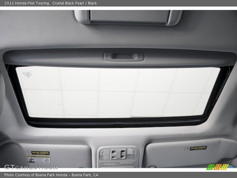 Crystal Black Pearl / Black 2011 Honda Pilot Touring