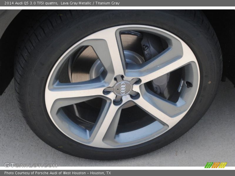 Lava Gray Metallic / Titanium Gray 2014 Audi Q5 3.0 TFSI quattro