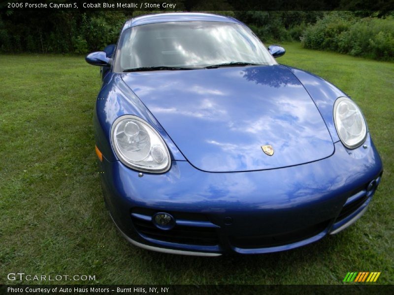 Cobalt Blue Metallic / Stone Grey 2006 Porsche Cayman S