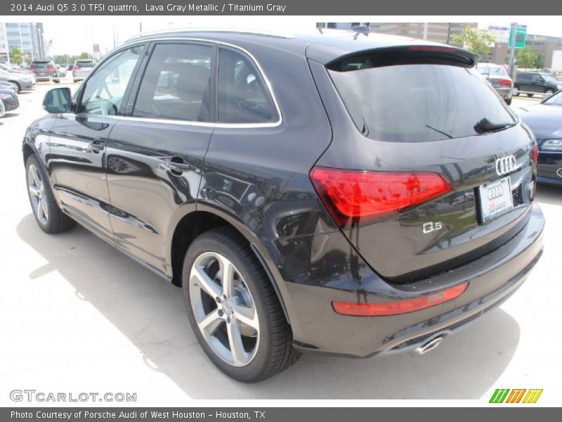 Lava Gray Metallic / Titanium Gray 2014 Audi Q5 3.0 TFSI quattro