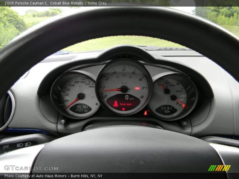  2006 Cayman S S Gauges