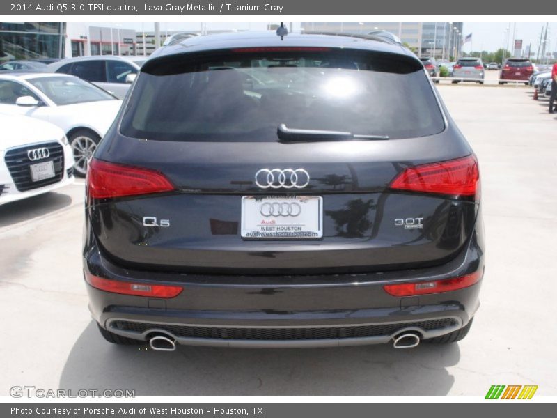 Lava Gray Metallic / Titanium Gray 2014 Audi Q5 3.0 TFSI quattro