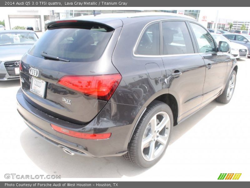 Lava Gray Metallic / Titanium Gray 2014 Audi Q5 3.0 TFSI quattro
