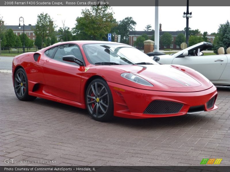 Front 3/4 View of 2008 F430 Scuderia Coupe