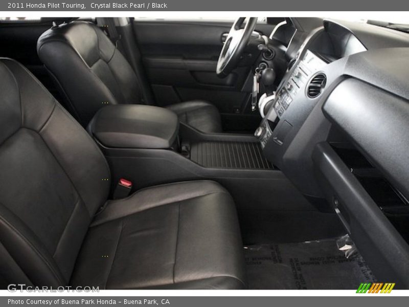 Crystal Black Pearl / Black 2011 Honda Pilot Touring