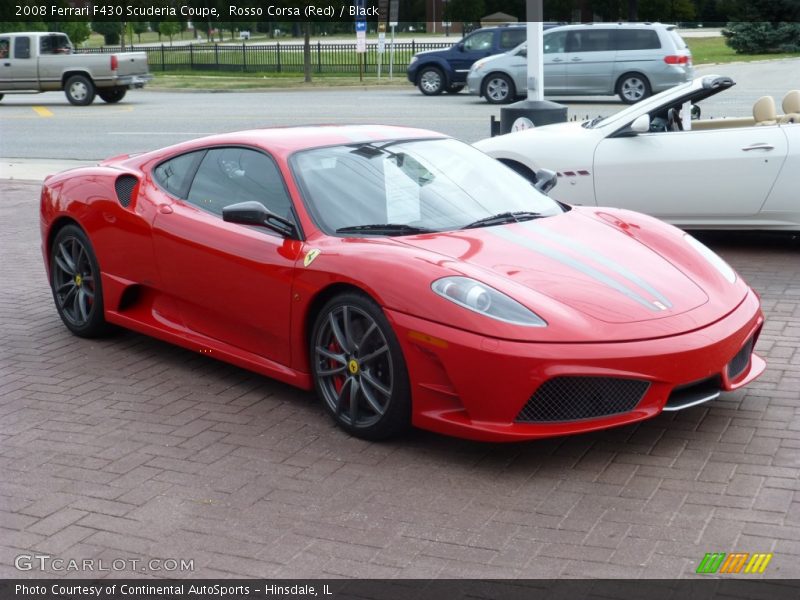 Front 3/4 View of 2008 F430 Scuderia Coupe