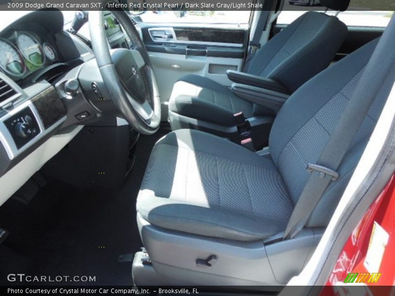 Inferno Red Crystal Pearl / Dark Slate Gray/Light Shale 2009 Dodge Grand Caravan SXT