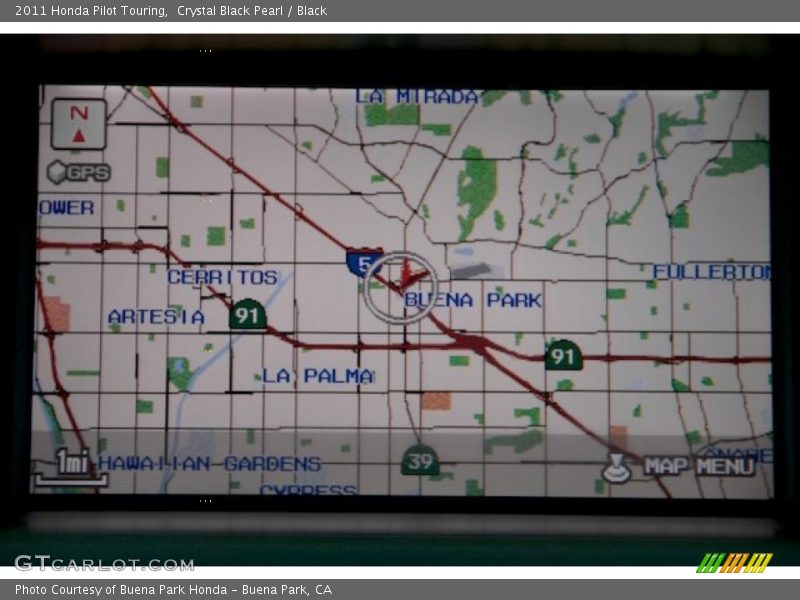 Crystal Black Pearl / Black 2011 Honda Pilot Touring