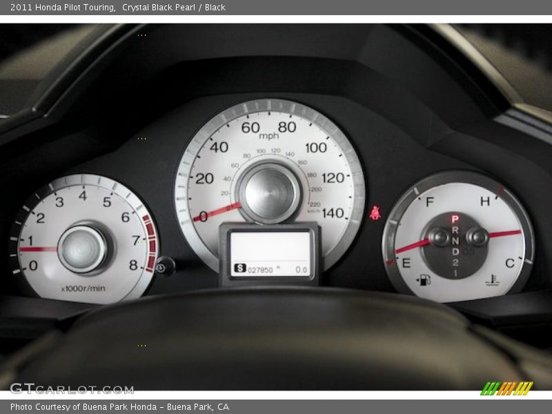Crystal Black Pearl / Black 2011 Honda Pilot Touring