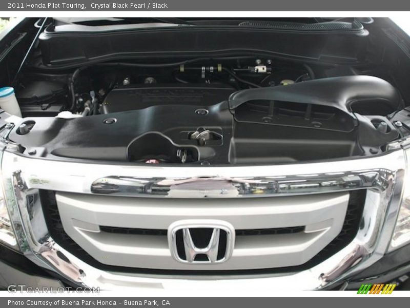 Crystal Black Pearl / Black 2011 Honda Pilot Touring