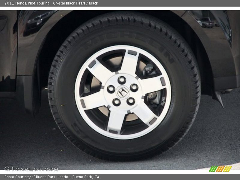 Crystal Black Pearl / Black 2011 Honda Pilot Touring