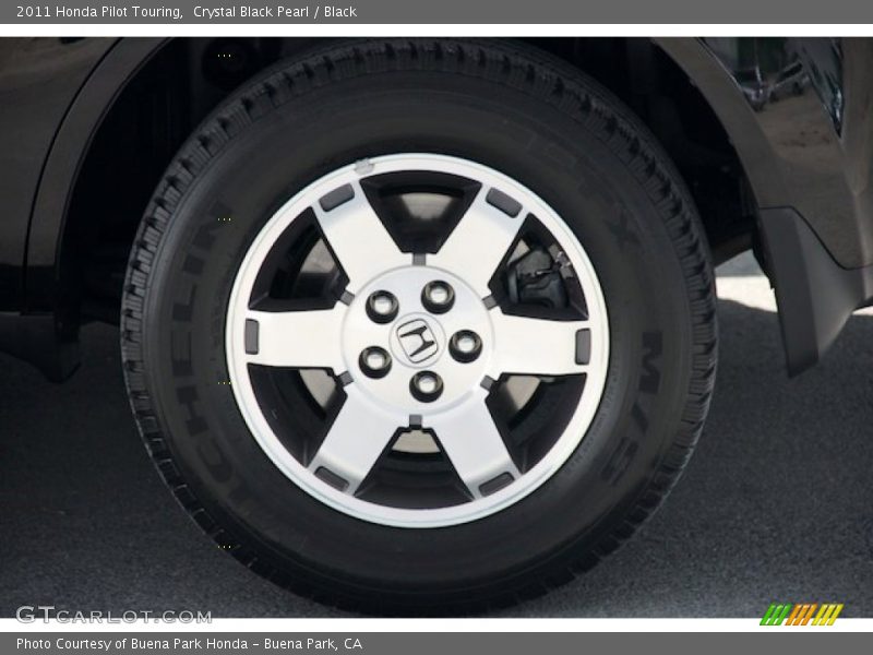 Crystal Black Pearl / Black 2011 Honda Pilot Touring