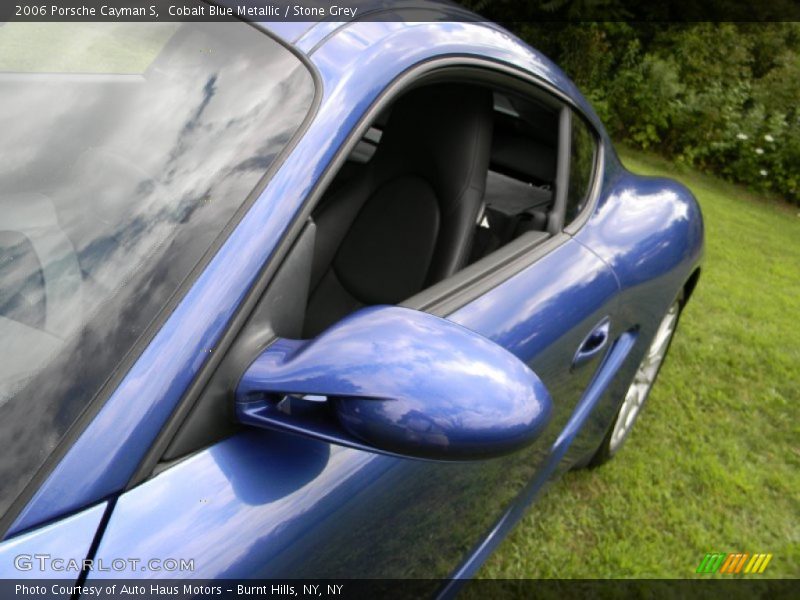 Cobalt Blue Metallic / Stone Grey 2006 Porsche Cayman S