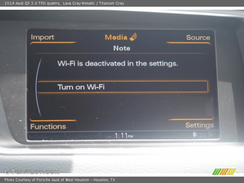 Lava Gray Metallic / Titanium Gray 2014 Audi Q5 3.0 TFSI quattro