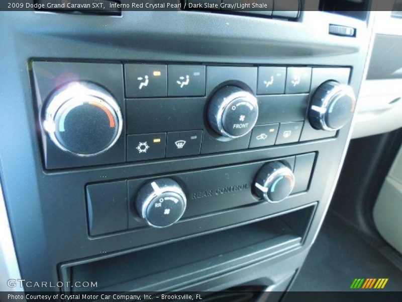Inferno Red Crystal Pearl / Dark Slate Gray/Light Shale 2009 Dodge Grand Caravan SXT
