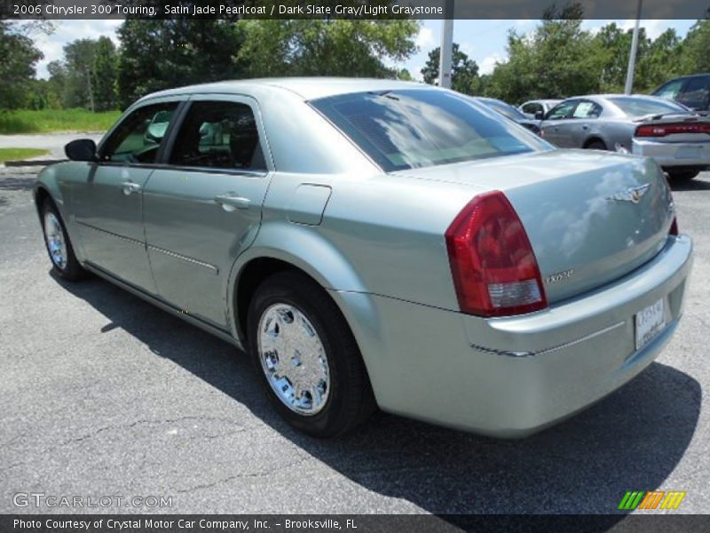 Satin Jade Pearlcoat / Dark Slate Gray/Light Graystone 2006 Chrysler 300 Touring