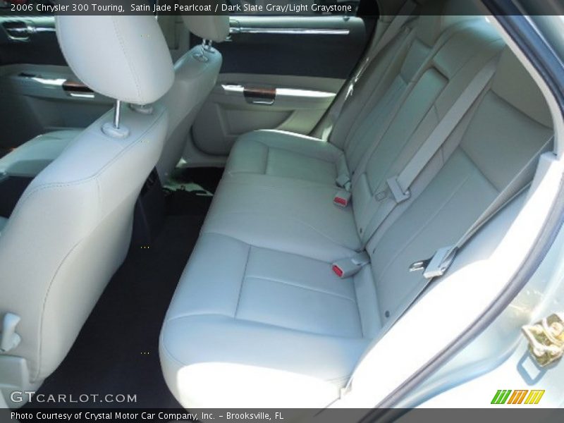 Satin Jade Pearlcoat / Dark Slate Gray/Light Graystone 2006 Chrysler 300 Touring