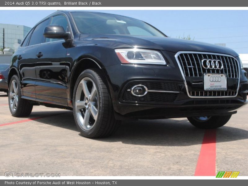 Brilliant Black / Black 2014 Audi Q5 3.0 TFSI quattro