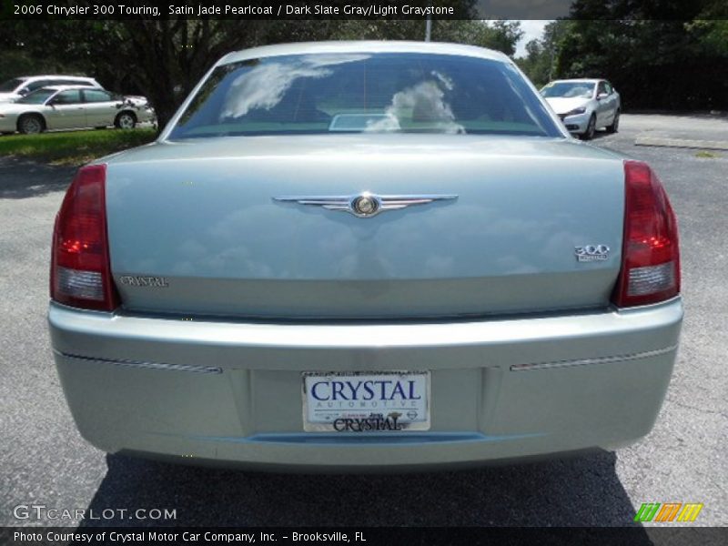Satin Jade Pearlcoat / Dark Slate Gray/Light Graystone 2006 Chrysler 300 Touring