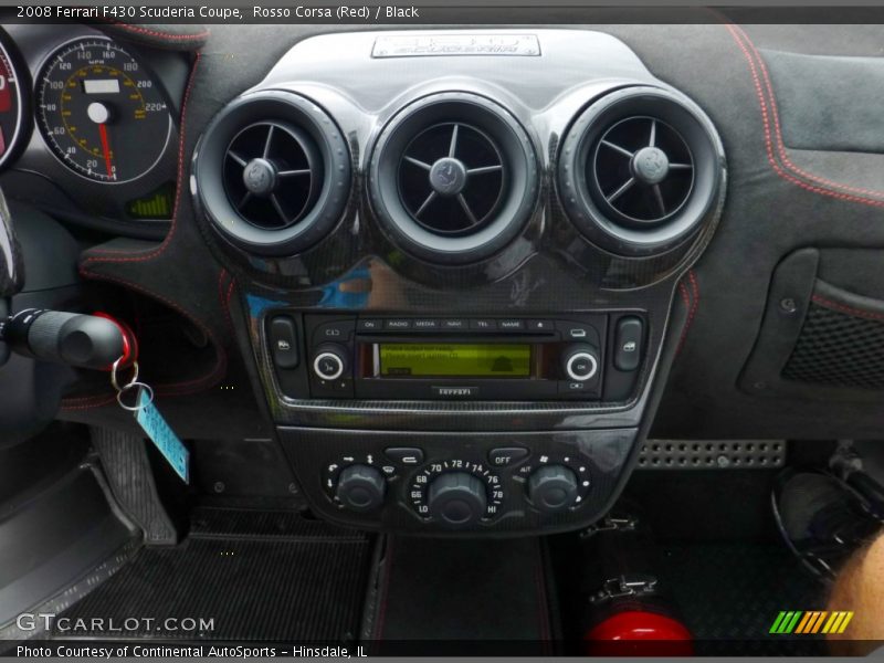 Controls of 2008 F430 Scuderia Coupe