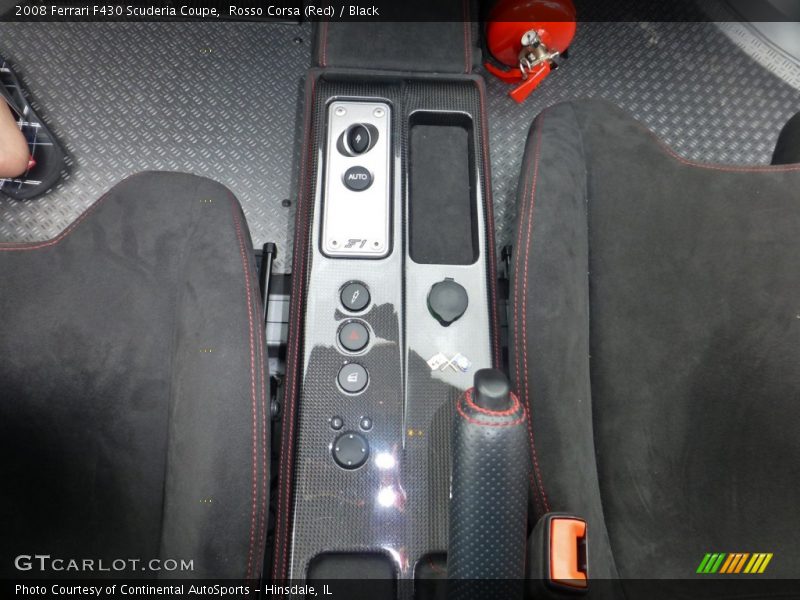 Controls of 2008 F430 Scuderia Coupe