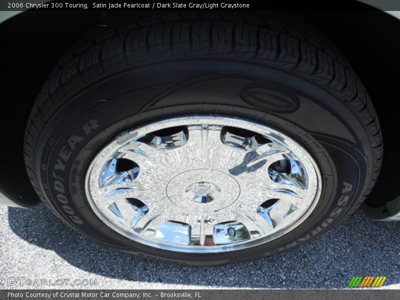 Satin Jade Pearlcoat / Dark Slate Gray/Light Graystone 2006 Chrysler 300 Touring