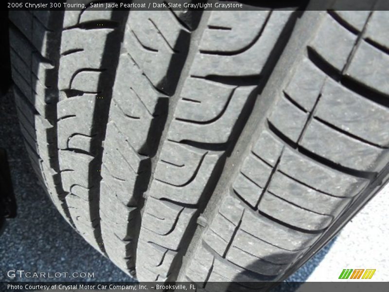 Satin Jade Pearlcoat / Dark Slate Gray/Light Graystone 2006 Chrysler 300 Touring