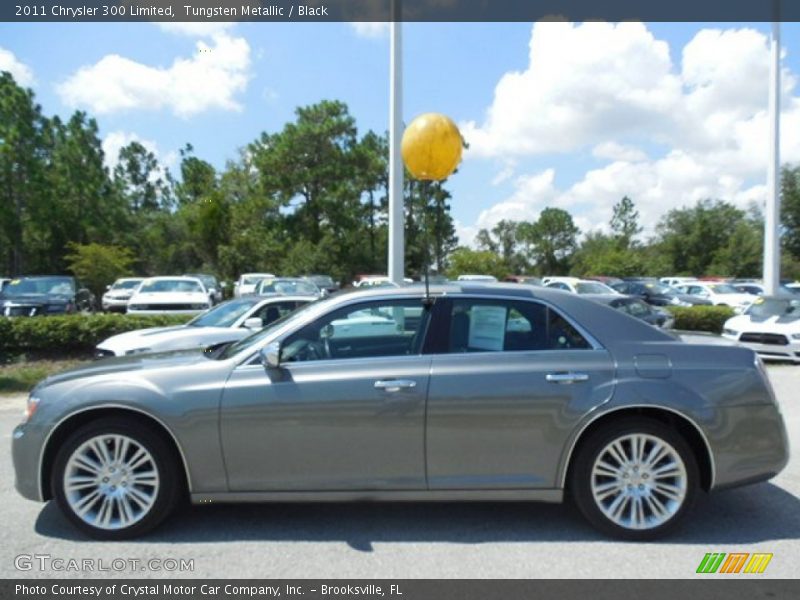 Tungsten Metallic / Black 2011 Chrysler 300 Limited