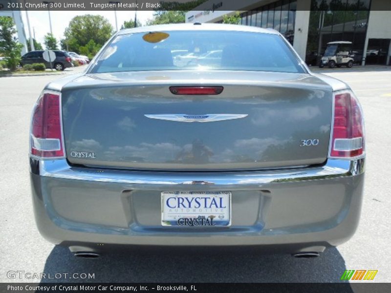 Tungsten Metallic / Black 2011 Chrysler 300 Limited