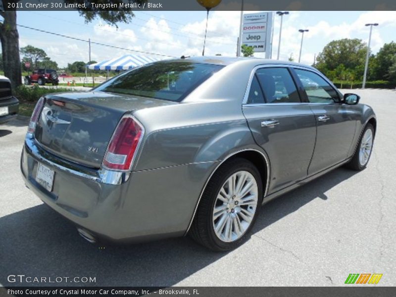 Tungsten Metallic / Black 2011 Chrysler 300 Limited