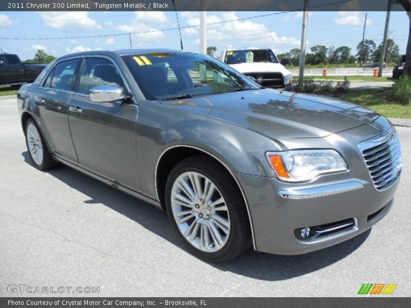 Tungsten Metallic / Black 2011 Chrysler 300 Limited