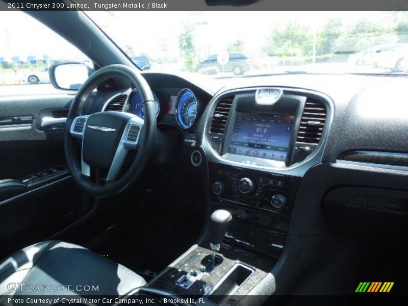 Tungsten Metallic / Black 2011 Chrysler 300 Limited