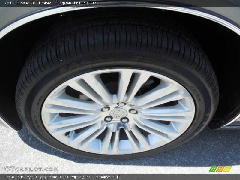 Tungsten Metallic / Black 2011 Chrysler 300 Limited