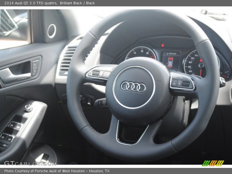 Brilliant Black / Black 2014 Audi Q5 3.0 TFSI quattro